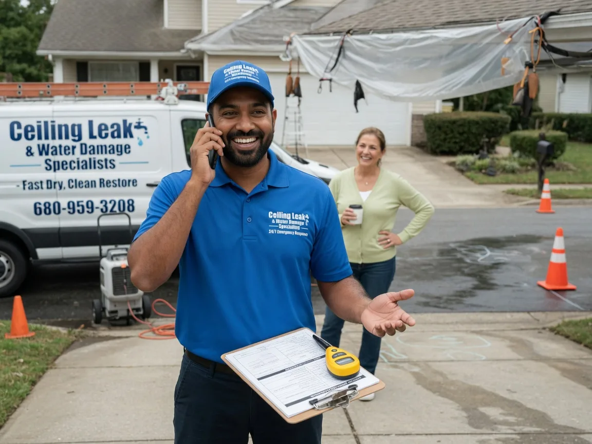Ceiling Leak Cleanup Cuddy, PA FAQs